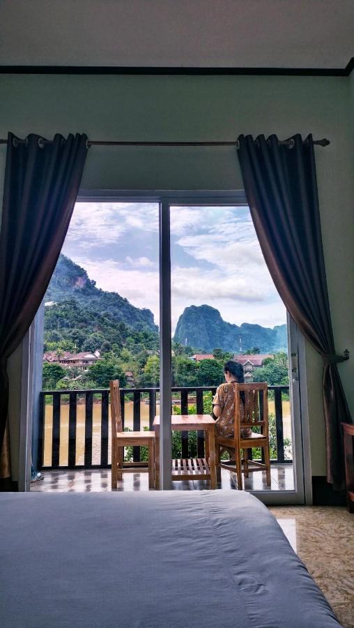 Arthith Guesthouse Nong Khiaw Ngoại thất bức ảnh